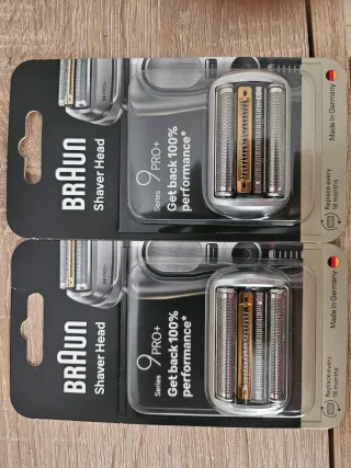Pack 2 Recambios Braun Serie 9 Pro+