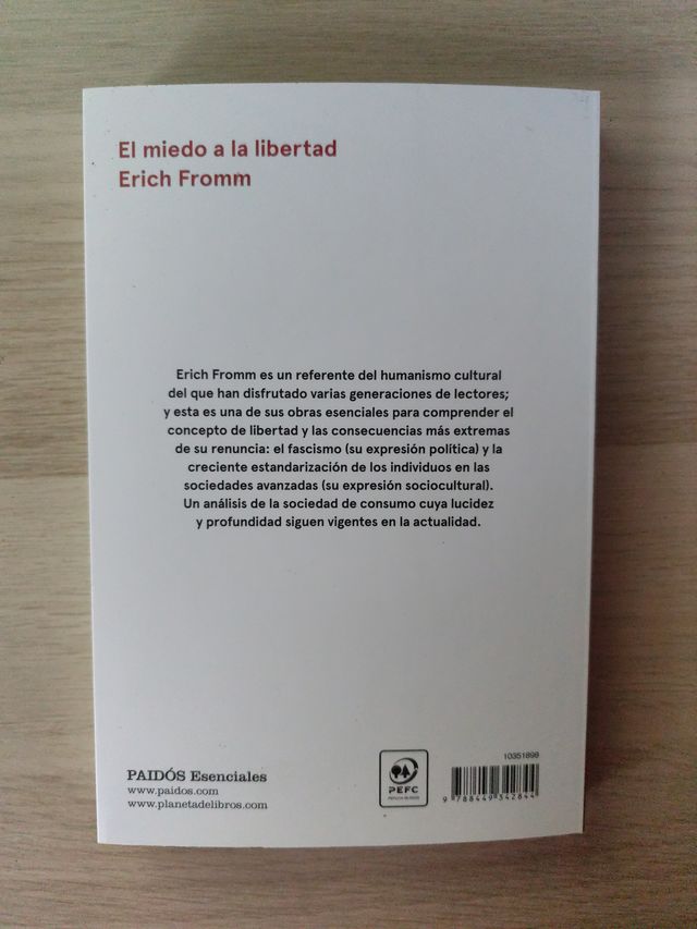 El miedo a la libertad