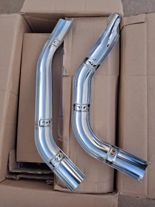 Escapes y protector originales Harley Davidson