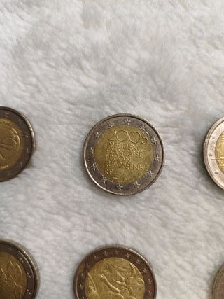 Cambio o vendo monedas 2 Euros
