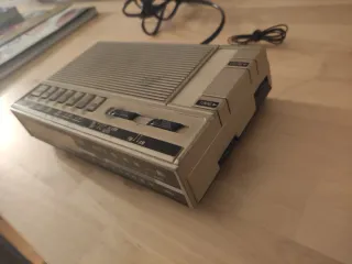 Radio Despertador Seiko Vintage Beige/Gris