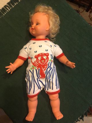 Bambola vintage altezza cm 60