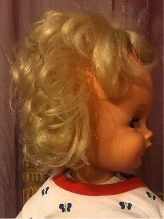 Bambola vintage altezza cm 60