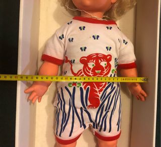 Bambola vintage altezza cm 60