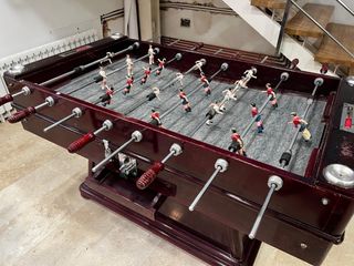 Futbolín maderas nobles  una joya  nuevo