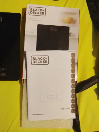 Báscula de cocina Black+Decker