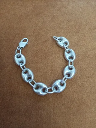 Conjunto Anillo y Pulsera Plata 925, de calabastro