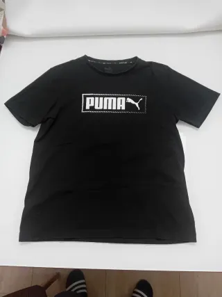 Camiseta Puma Hombre Negra