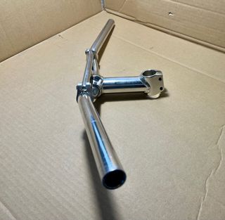 Manillar y potencia para bicicleta de montaña