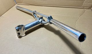 Manillar y potencia para bicicleta de montaña