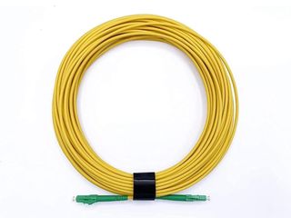 Cable Fibra Óptica LC/APC a LC/APC 40M Amarillo