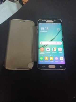 Samsung Galaxy S6 Edge Negro/ azul