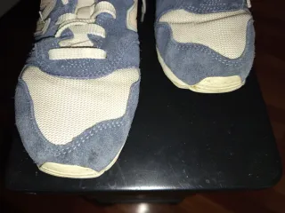 New balance de paseo azul y beige