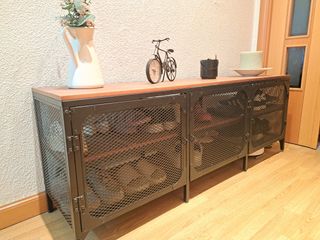 Mueble TV/Zapatero Metal y Madera