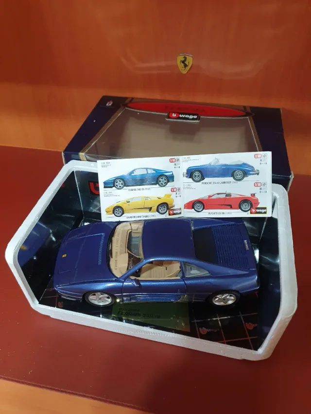 Ferrari 348 TB Bburago  scala da 1/18