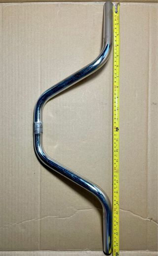 Manillar Bicicleta Paseo Vintage Cromado