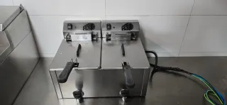 Freidora doble 8+8L