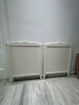 Cuna de bebé blanca