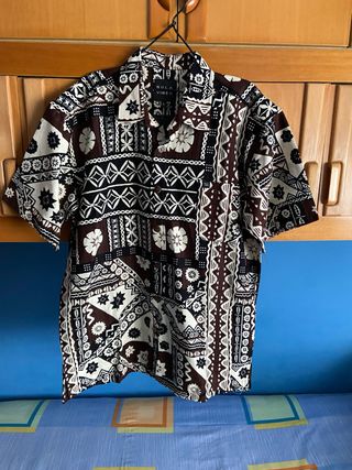 Camisa Rula Vibes Estampada Talla L