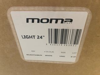 Bicicleta Plegable Moma Blanca 24