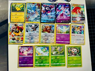 Lote Pokémon TCG Cartas V/VMAX + Trainer's Toolkit