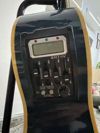 Guitarra Acústica Starsun Azul + Funda y Soporte