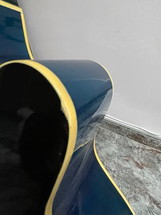 Guitarra Acústica Starsun Azul + Funda y Soporte