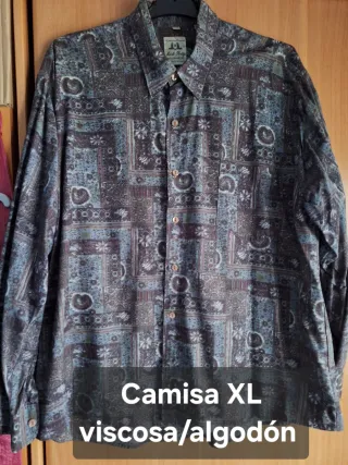 Camisa Kati B. XL Viscosa/Algodón
