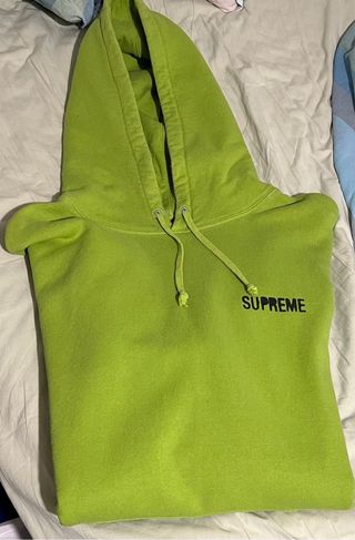 Felpa Supreme verde