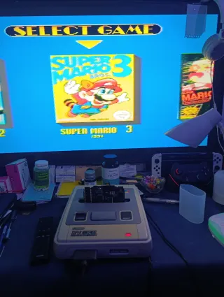 Super Nintendo PAL funcionando
