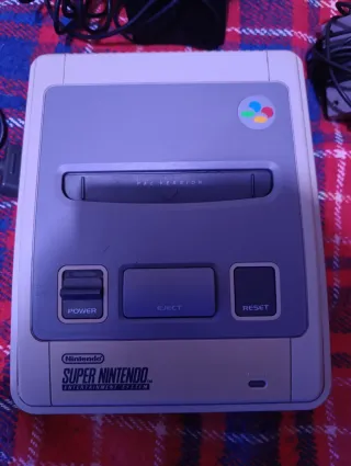 Super Nintendo PAL funcionando
