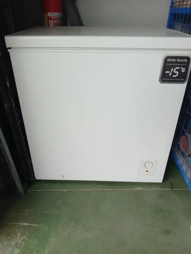 Arcón congelador blanco