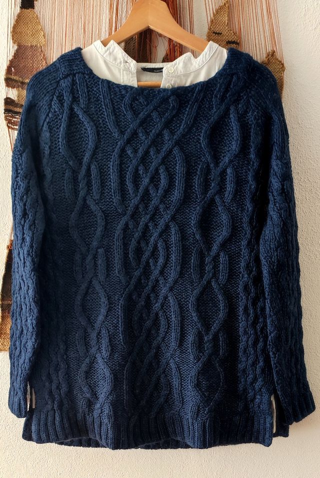 Jersey/camisola de lã Zara L nova