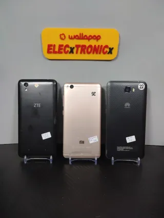 Xiaomi Redmi 4A, zte A452 y Huawei Y6