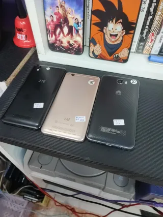 Xiaomi Redmi 4A, zte A452 y Huawei Y6