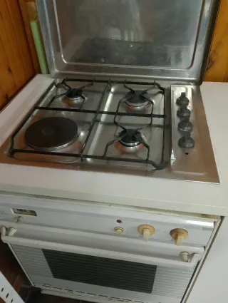 Cocina portátil gas y horno