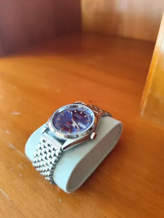 Citizen automático azul 21 jewels vintage