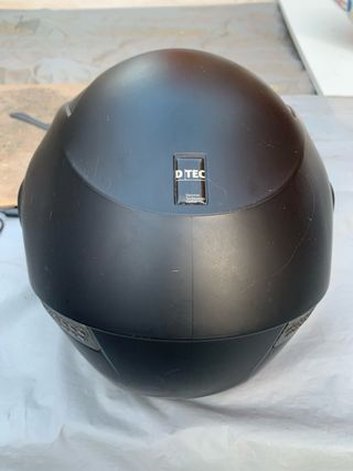 Casco Moto Dainese Negro con Visera