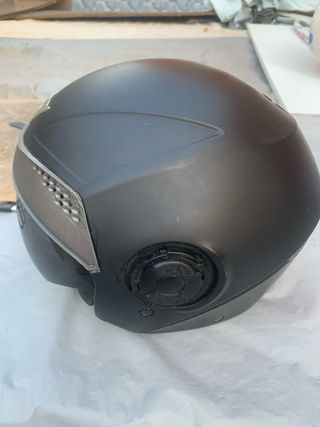 Casco Moto Dainese Negro con Visera