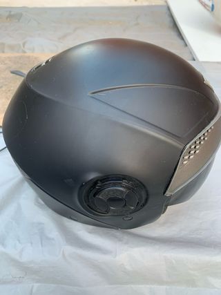 Casco Moto Dainese Negro con Visera