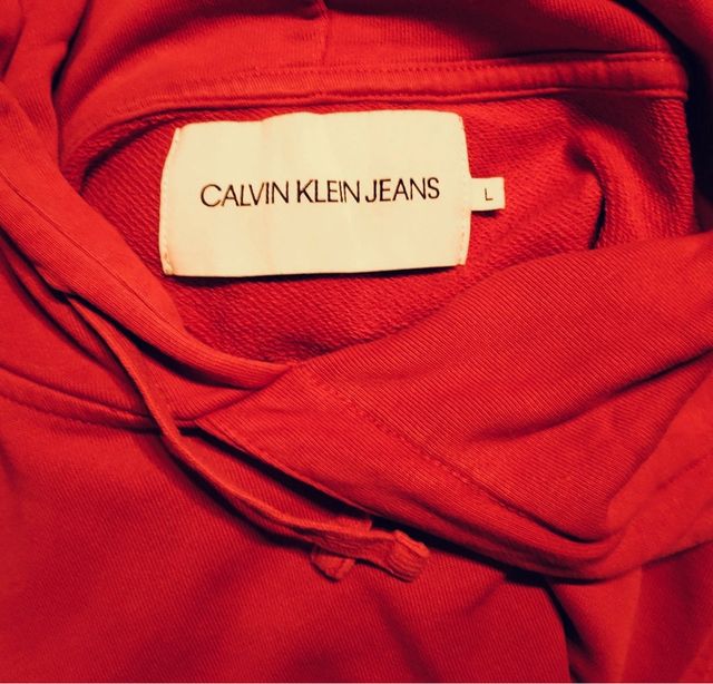 Felpa Calvin Klein Rossa