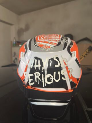 Casco Fox V1 con Gafas Fox talla M
