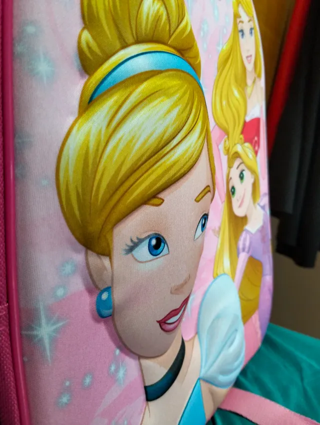 Mochila infantil Disney Princesas 3D