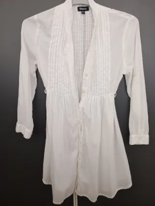 Blusa Blanco manga larga