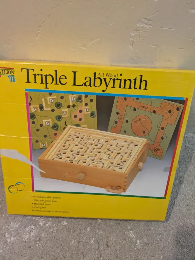 Laberinto de Madera Maciza de Lujo