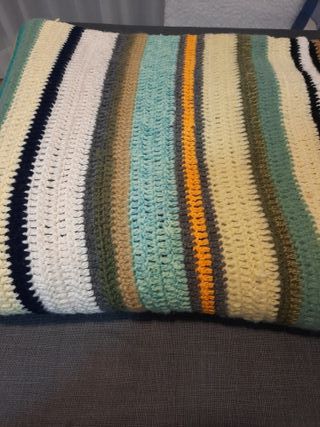 Manta Artesanal Crochet