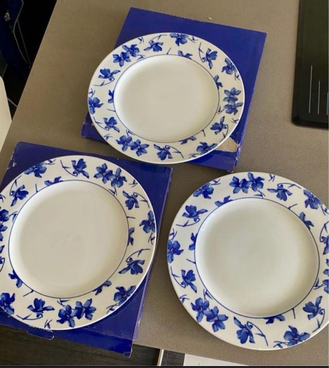 Lote vajilla Vista Alegre Porcelana Amor eterno