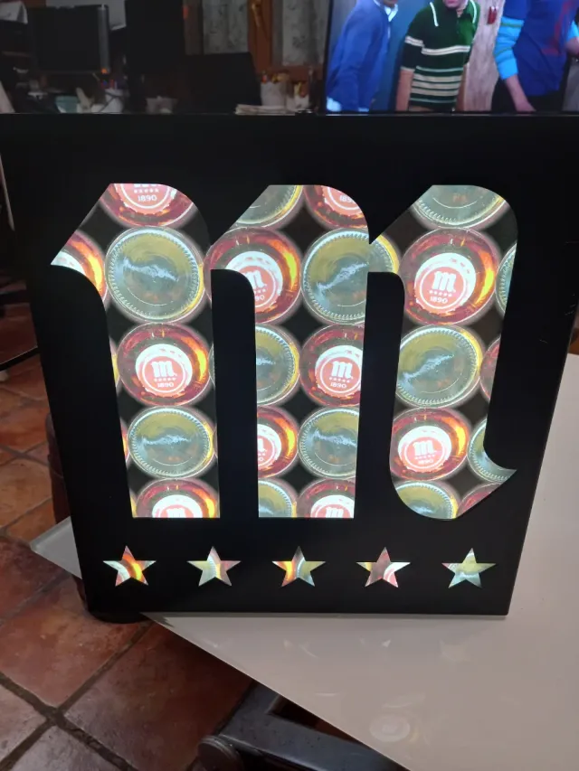 Rótulo Mahou 5 Estrellas