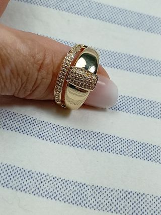 Anello fascia doppia