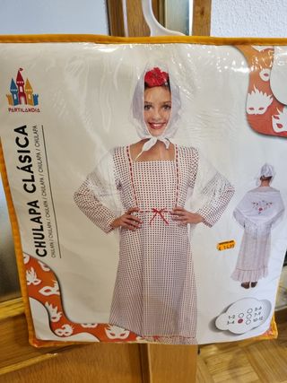 Traje Chulapa Clásica Niña 3-4 Años